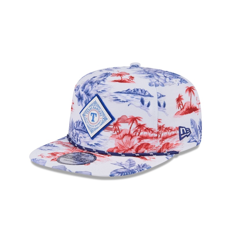 Texas Rangers Printed Golfer Hat One Size
