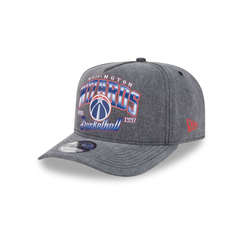 Washington Wizards Washed 9FIFTY A-Frame Snapback Hat One Size