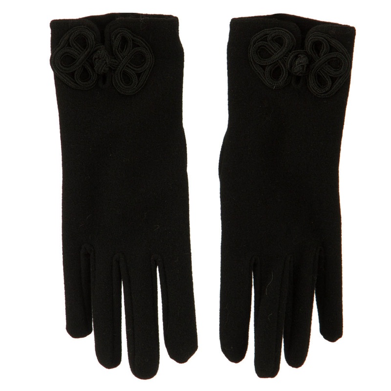 Women’s Chinese Latch Glove Green One Size