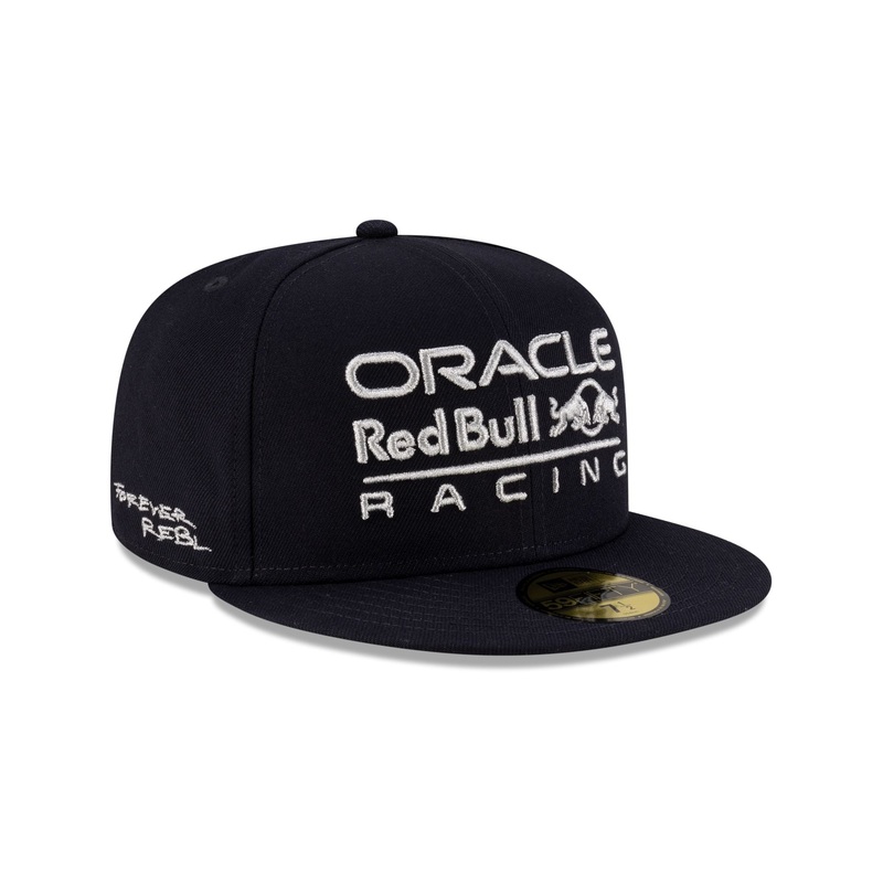 2025 Miami Race Oracle Red Bull Racing Metallic Navy 59FIFTY Fitted Hat 7