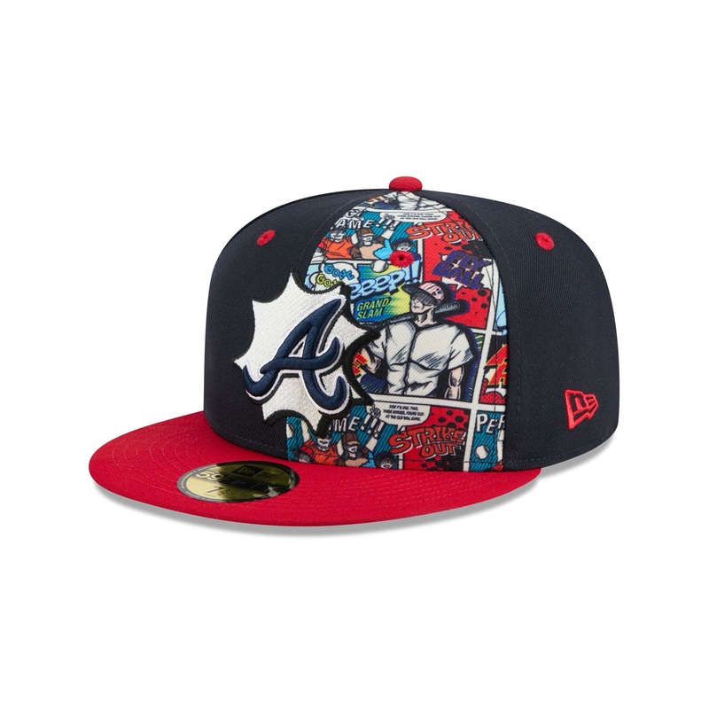 Atlanta Braves Diamond Hero Edition 59FIFTY Fitted Hat 7