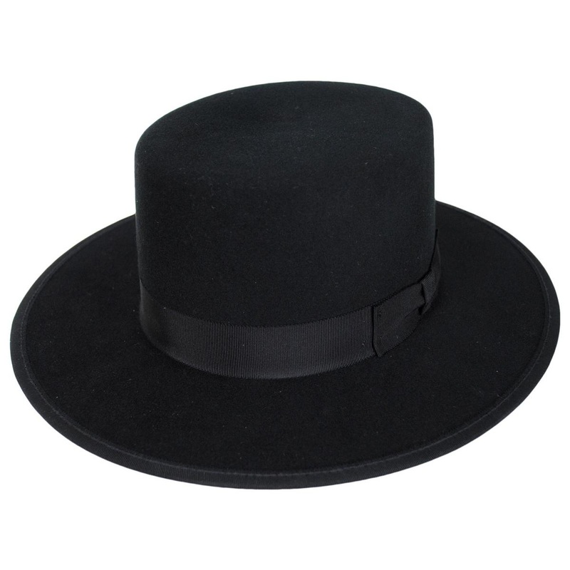 Bolero LiteFelt Gaucho Hat BLACK 6 7/8