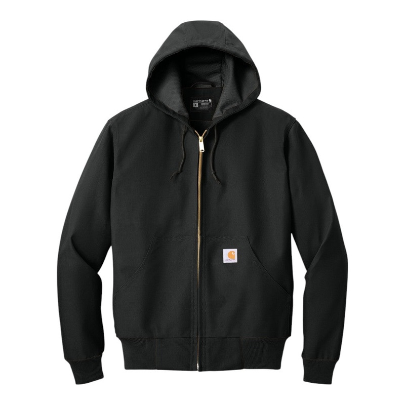 Carhartt CT106678 Thermal-Lined Duck Active Jac Black S