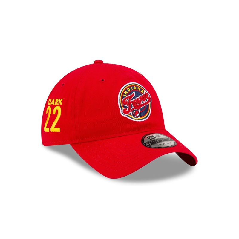 Indiana Fever Caitlin Clark Red 9TWENTY Adjustable Hat One Size