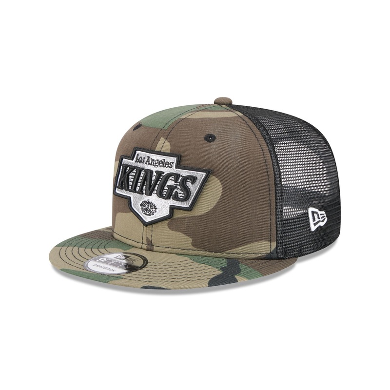 Los Angeles Kings Camo 9FIFTY Trucker Hat One Size