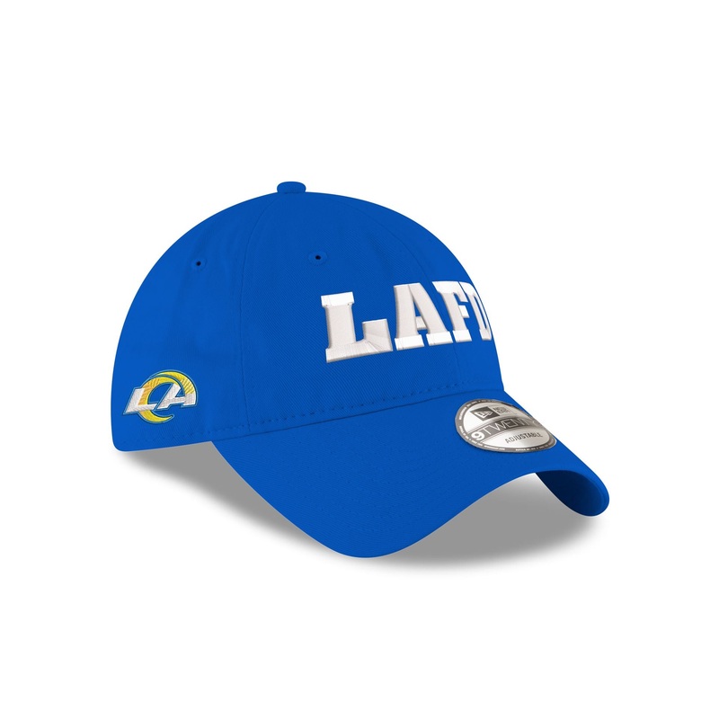 Los Angeles Rams LAFD 9TWENTY Adjustable Hat One Size