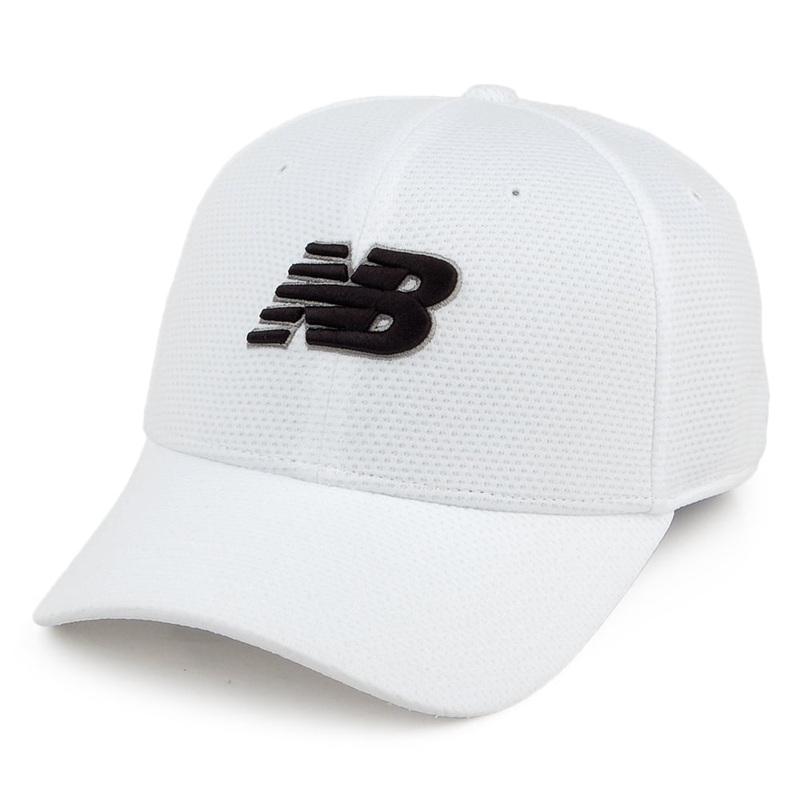 New Balance Hats Training Baseball Cap – White Adjustable