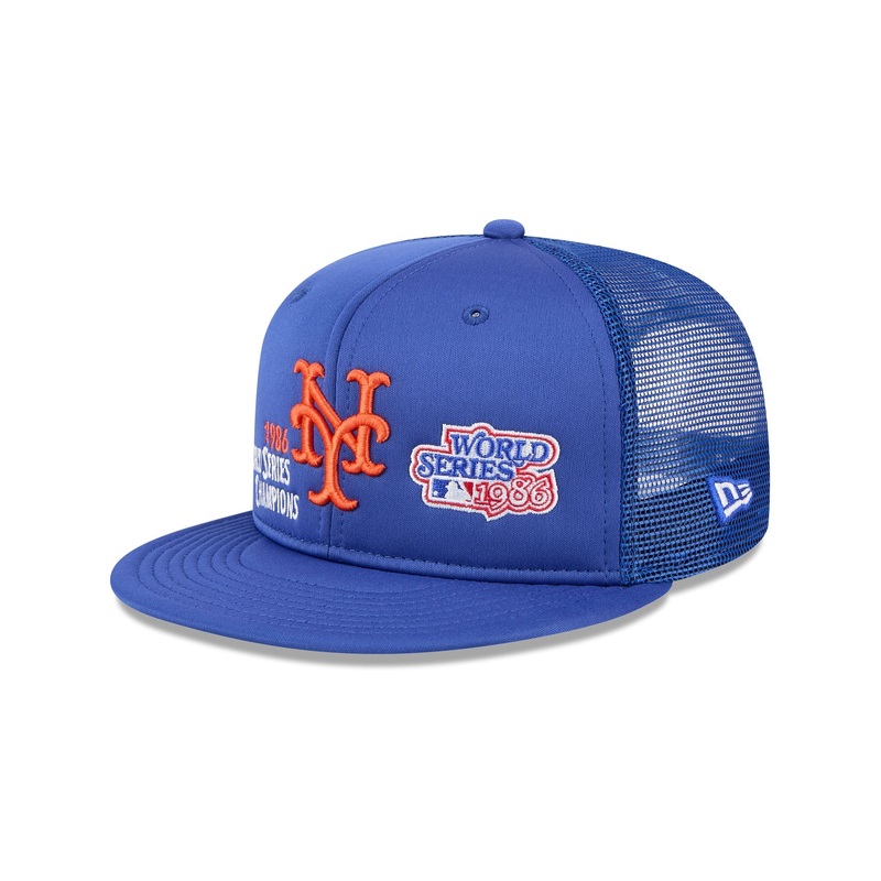 New York Mets Championship Pack 9FIFTY Trucker Hat One Size