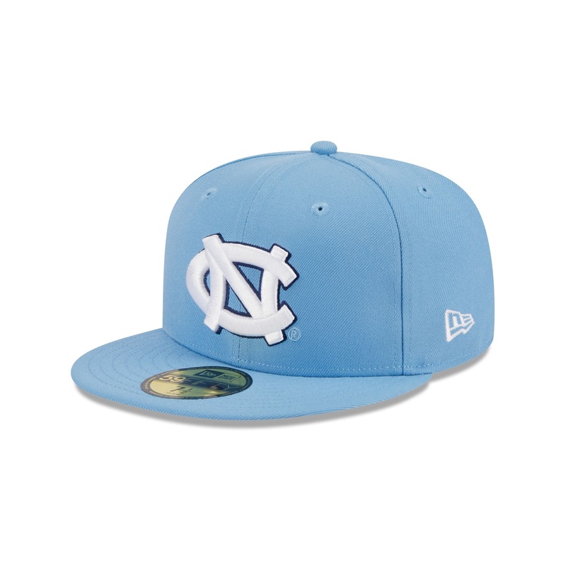 North Carolina Tar Heels Blue 59FIFTY Fitted Hat 7