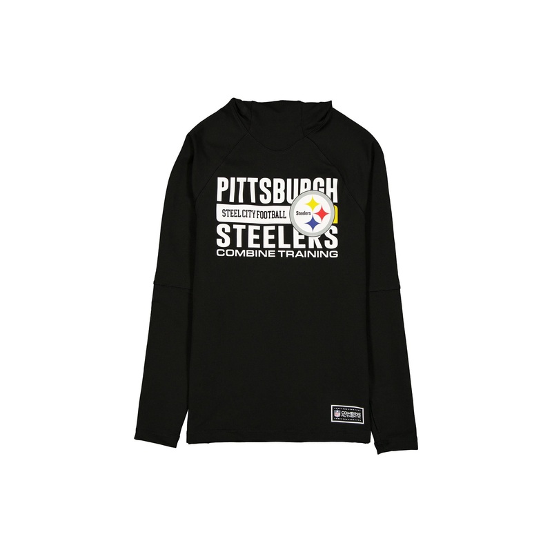 Pittsburgh Steelers 2025 Functional Fandom Black Balaclava Hoodie S