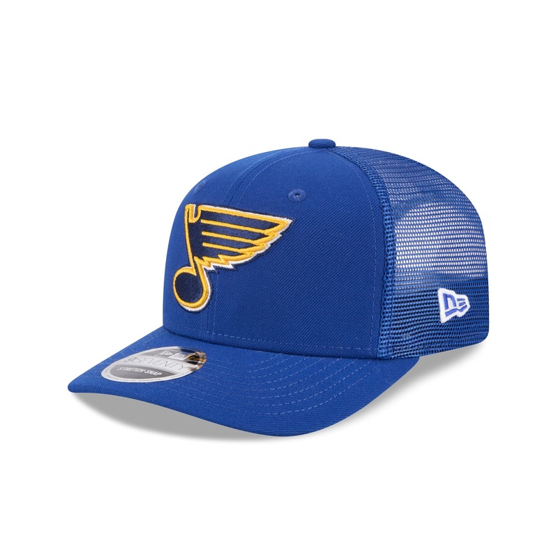 St. Louis Blues Simple 9SEVENTY Trucker Hat One Size