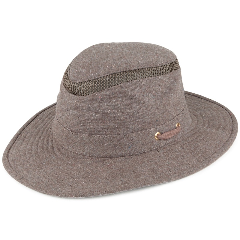 Tilley Hats TMH55 Mash Up Cotton & Hemp Packable Sun Hat – Brown 7
