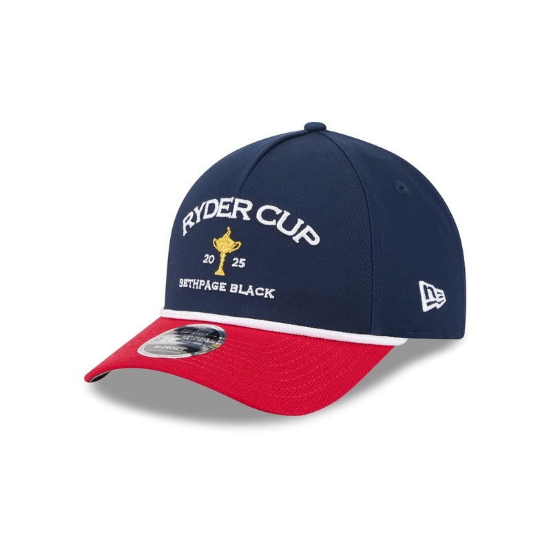 2025 Ryder Cup Two Tone Rope 9FORTY M-Crown A-Frame Snapback Hat One Size