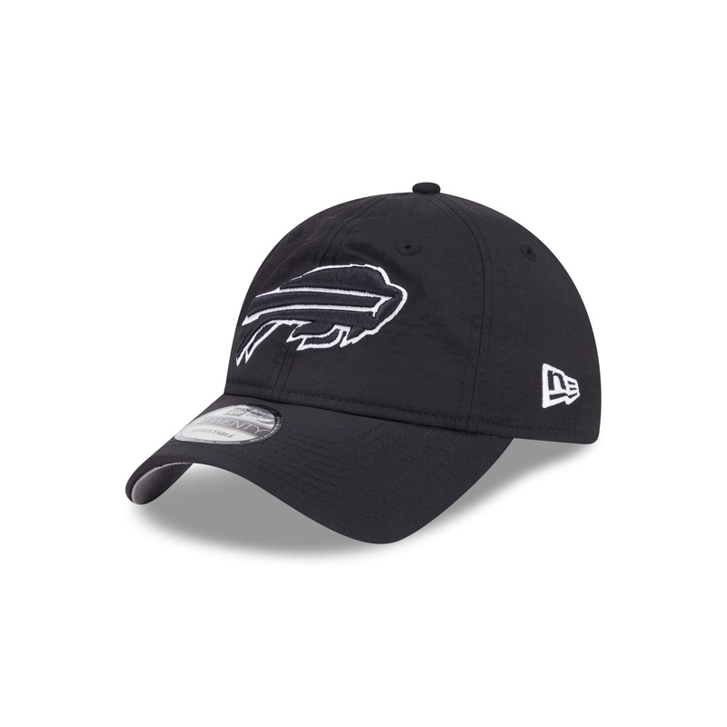 Buffalo Bills Everyday Nylon Black 9TWENTY Adjustable Hat One Size