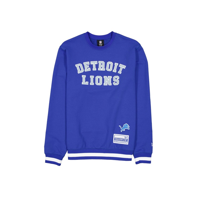 Detroit Lions Team Color Logo Select Crewneck S