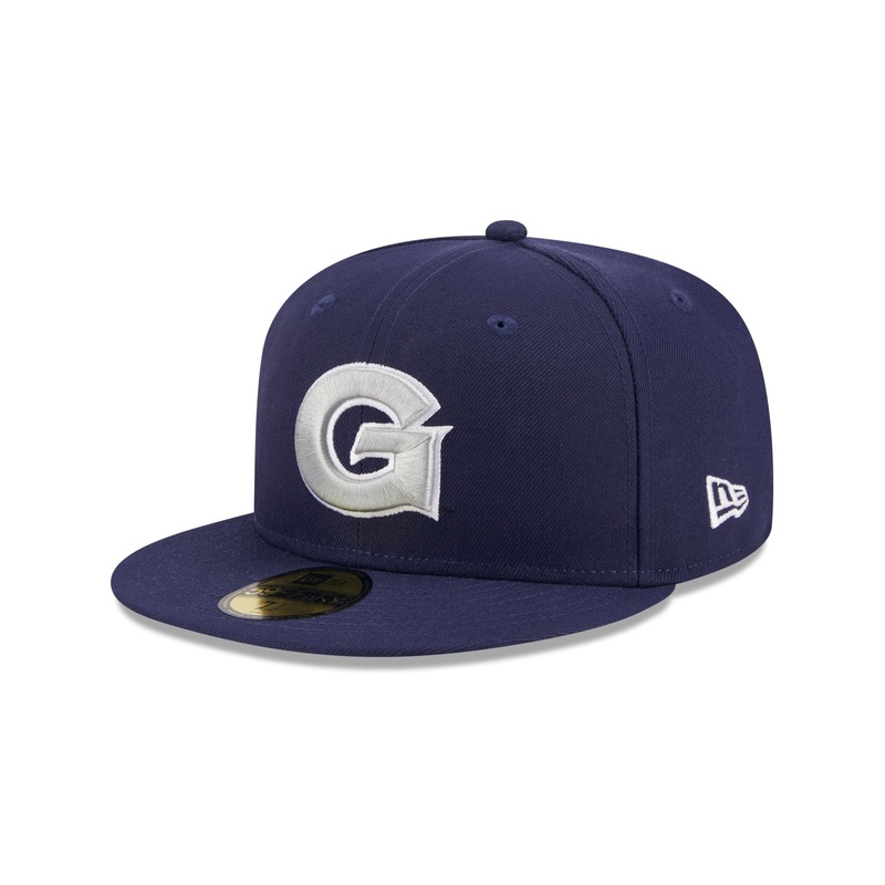 Georgetown Hoyas Blue 59FIFTY Fitted Hat 7