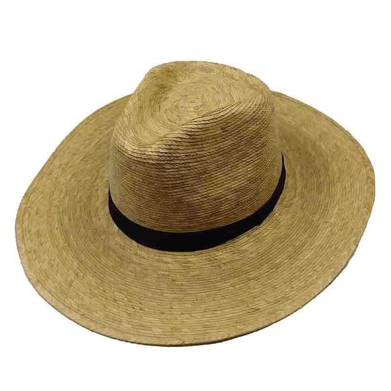 Large Brim Woven Palm Leaf Safari Hat – Texas Gold Hats Natural Palm Medium ( 57 cm)
