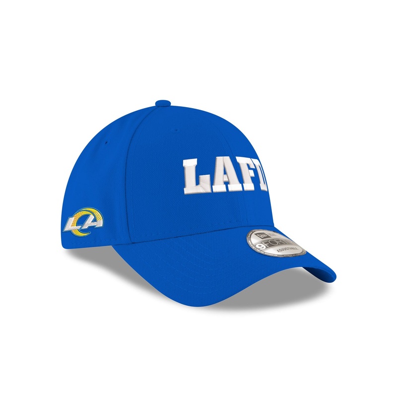 Los Angeles Rams LAFD 9FORTY Adjustable Hat One Size