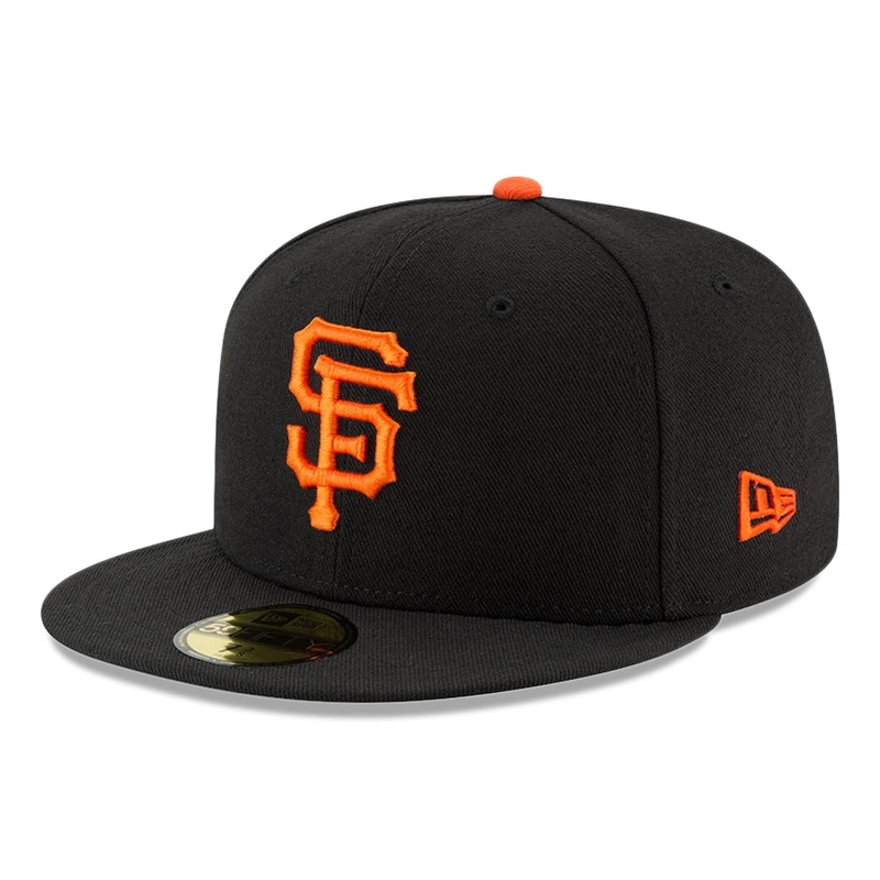 New Era 59FIFTY San Francisco Giants Baseball Cap – MLB On Field AC Perf – Black 6 7/8