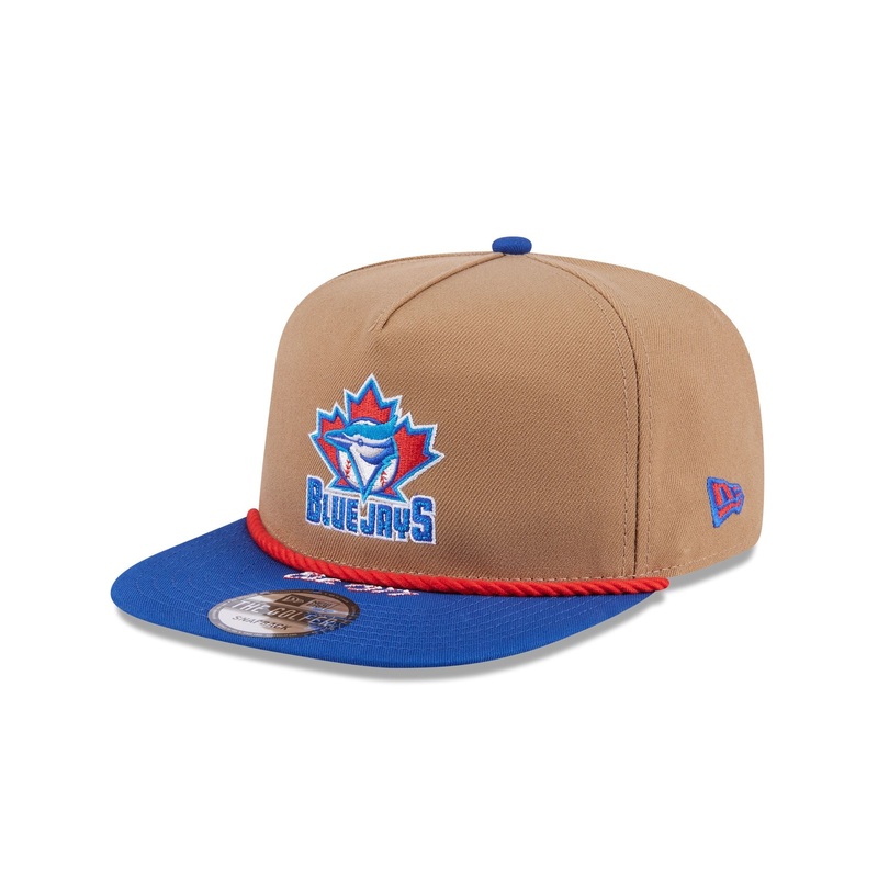 Toronto Blue Jays Khaki Rope Golfer Hat One Size
