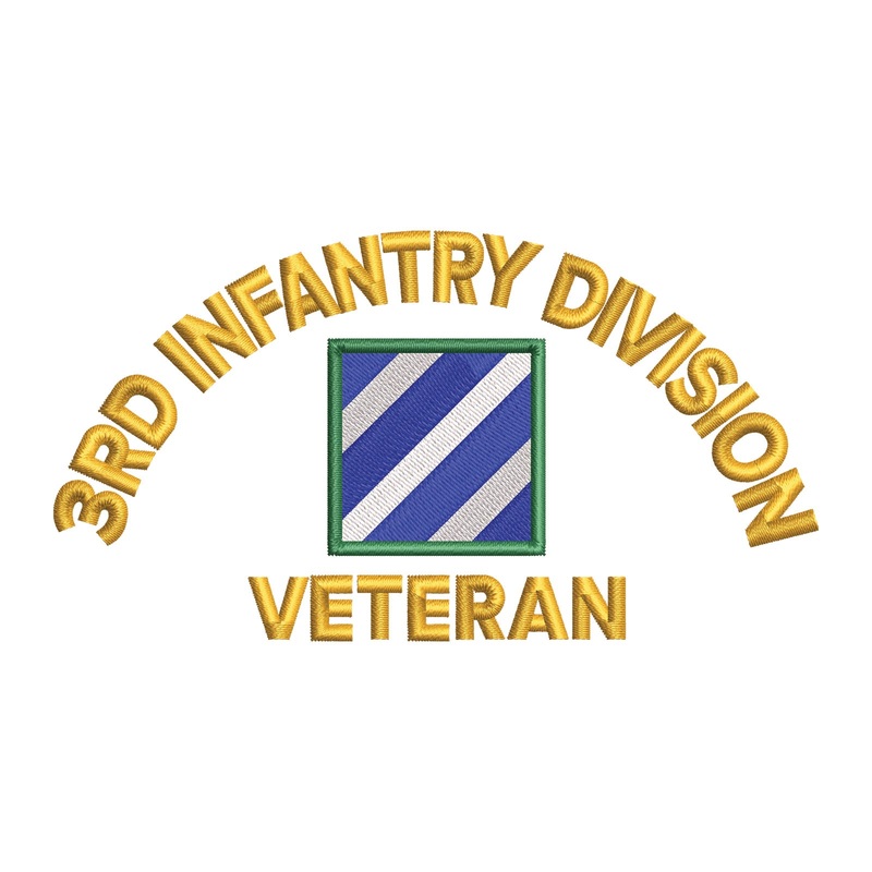 U.S. Army 3rd Infantry Division Symbol U.S. Army 3rd Infantry Division Symbol One Size