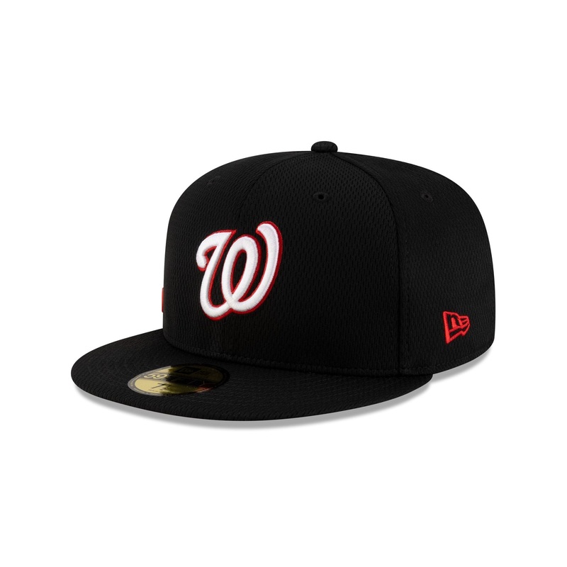 Washington Nationals 2025 Clubhouse Black 59FIFTY Fitted Hat 7