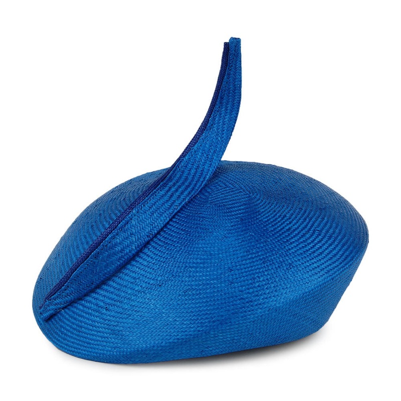 Whiteley Hats Luna Straw Pillbox Hat – Blue 1-Size