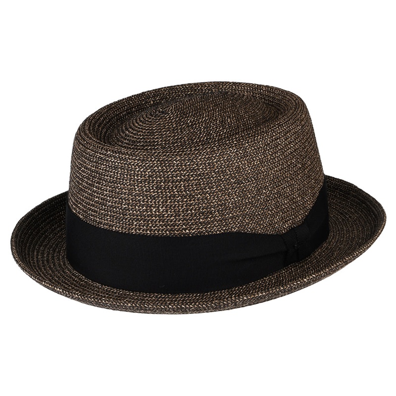 Bailey Hats Waits Pork Pie Hat – Brown S