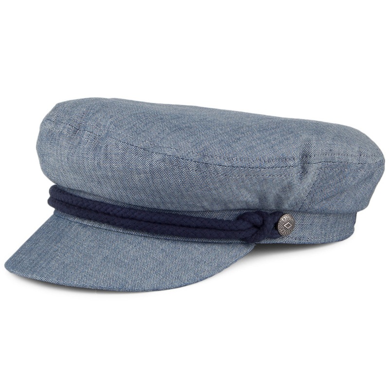 Brixton Hats Fiddler Cap – Smoke Blue Small-56cm