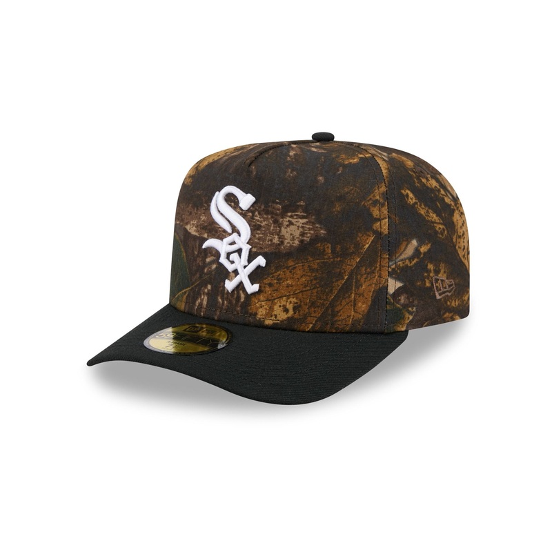 Chicago White Sox Ripstop Camo 59FIFTY A-Frame Fitted Hat 7