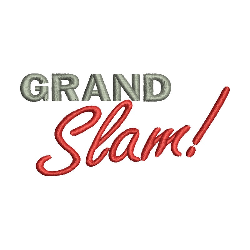 Grand Slam Calligraphy Default Title One Size