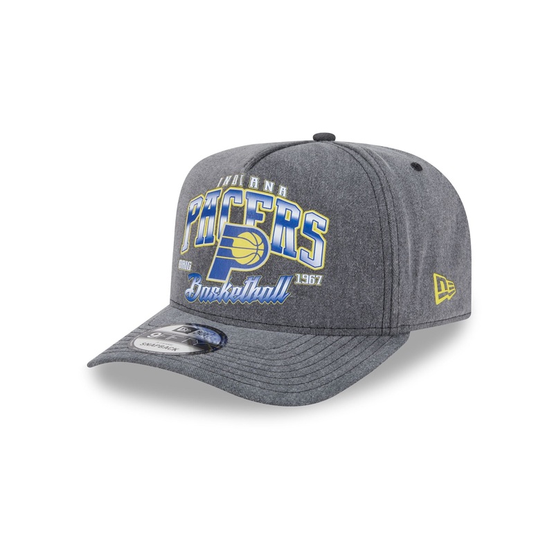 Indiana Pacers Washed 9FIFTY A-Frame Snapback Hat One Size