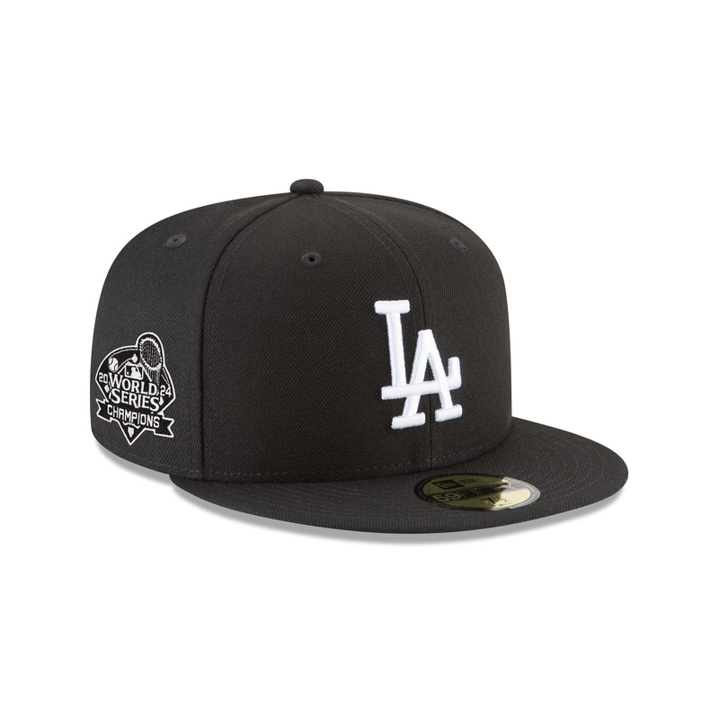 Los Angeles Dodgers World Series Champions Black 59FIFTY Fitted Hat 7