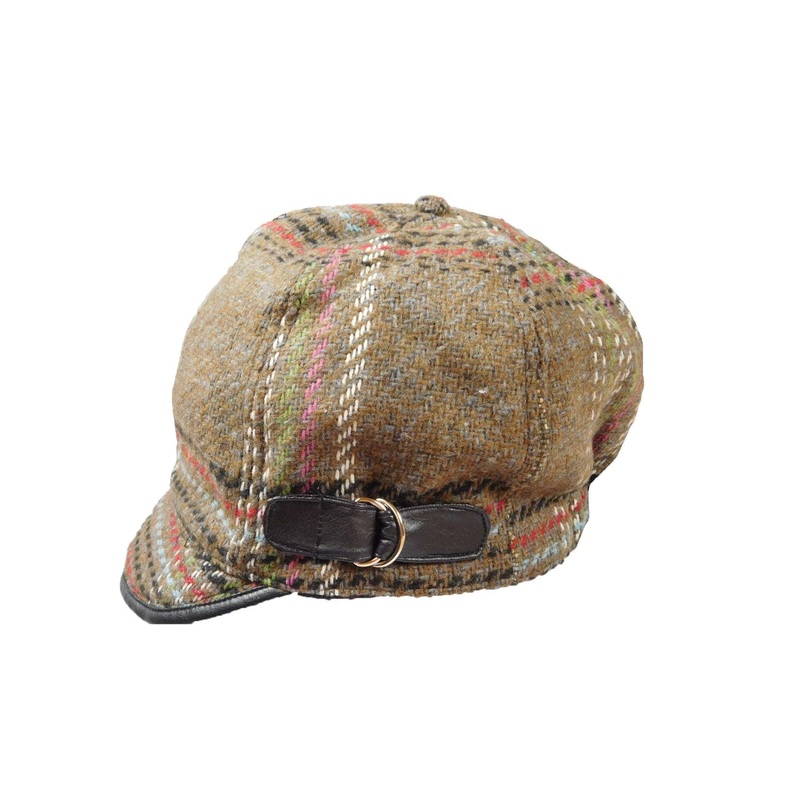 Multicolor Jockey Cap Black