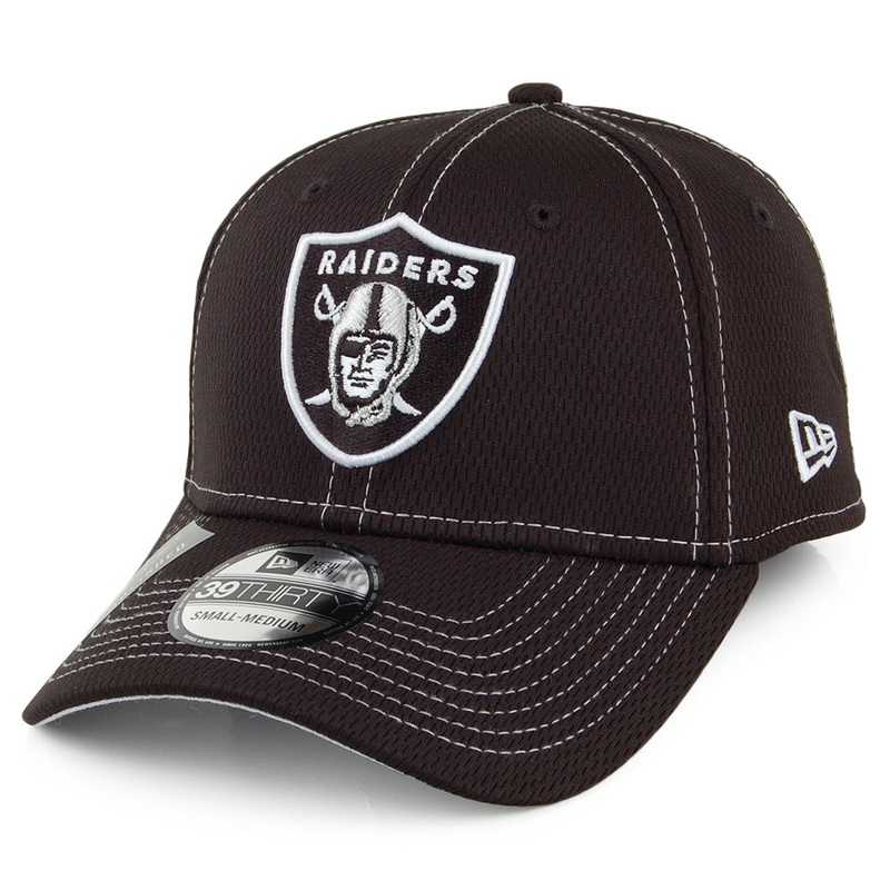 New Era 39THIRTY Las Vegas Raiders Baseball Cap – NFL Onfield Road – Black Small/Medium