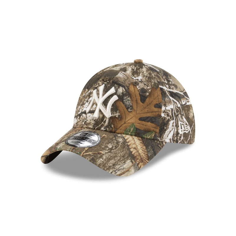 New York Yankees Washed Realtree 9TWENTY Adjustable Hat One Size