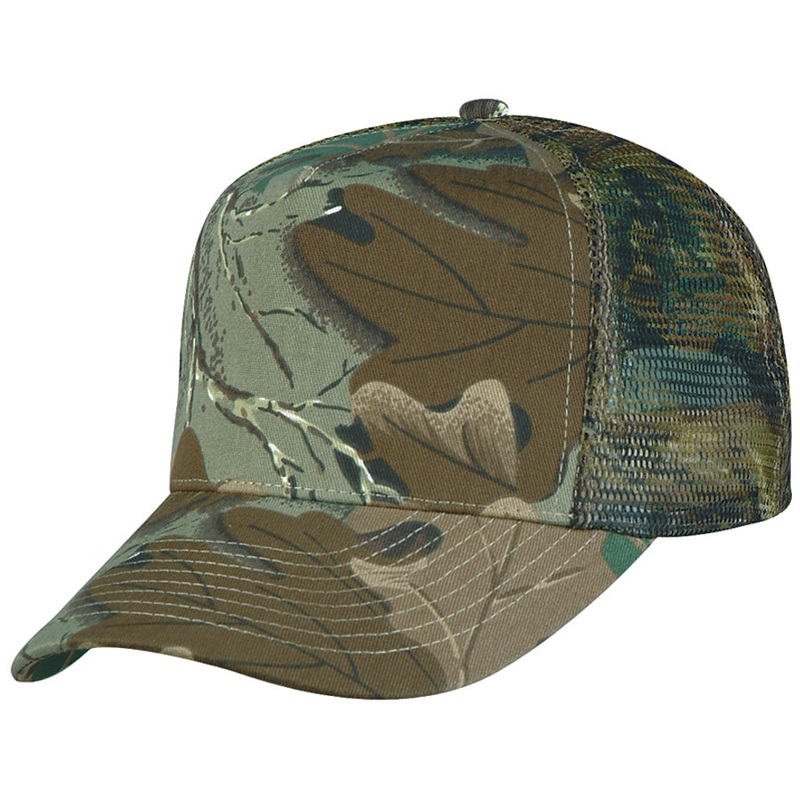 Nissun Cap Camouflage Mesh Back Trucker Hat, 5 Panel Camo – CMM Olive Tree Camo