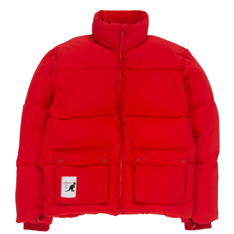 Patch Pocket Down Jacket Jet Black S