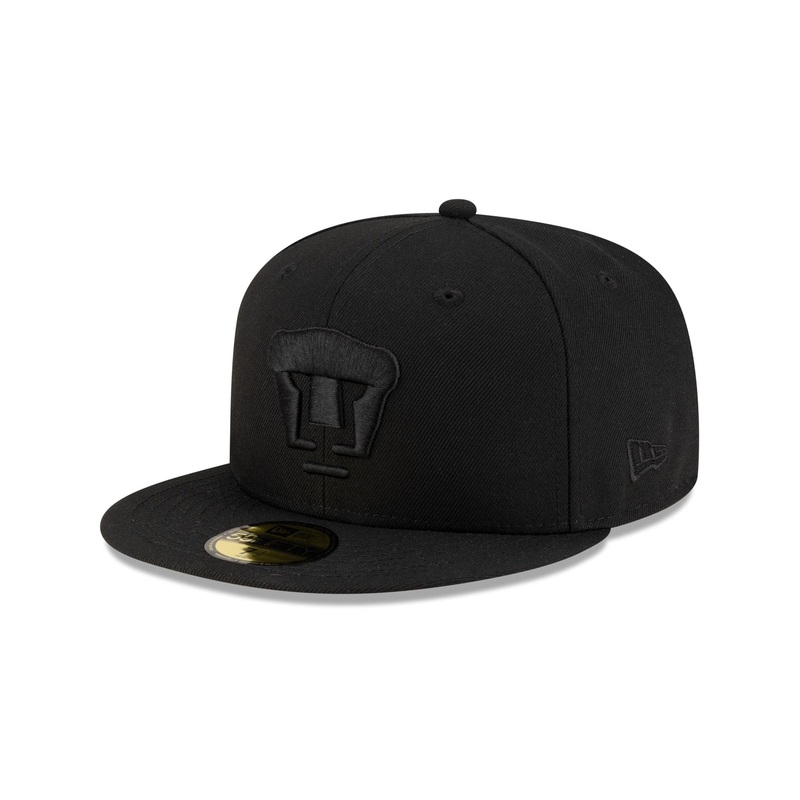 Pumas All Black 59FIFTY Fitted Hat 7