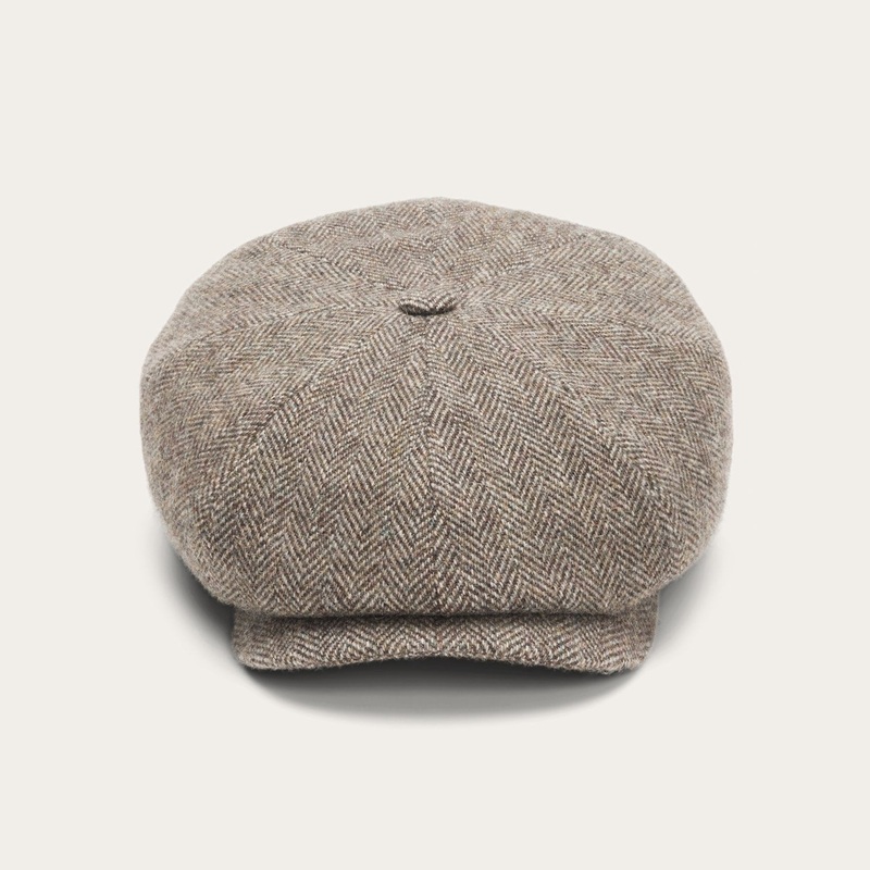 Wool Herringbone Hatteras Grey Herringbone S