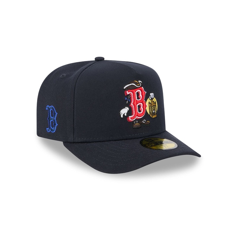 Boston Red Sox Cartoon 59FIFTY A-Frame Fitted Hat 7