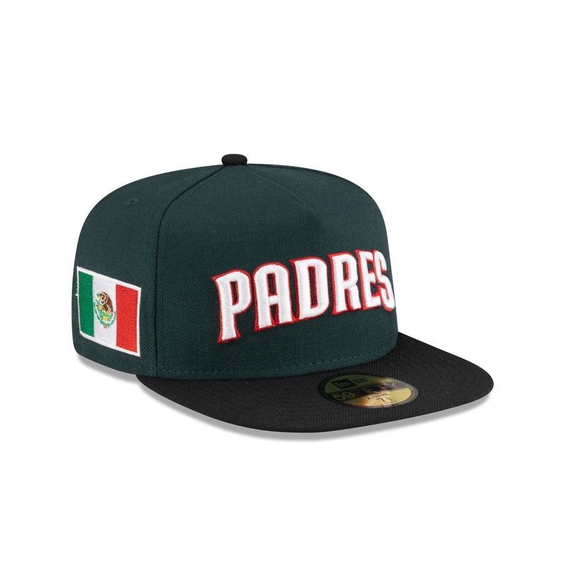 Just Caps Cinco de Mayo San Diego Padres 59FIFTY A-Frame Fitted Hat 7