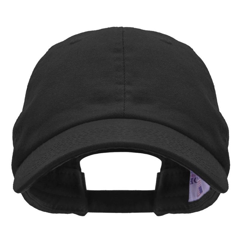 Made in USA Unstructured Washed Twill Cap Bright Pink One Size