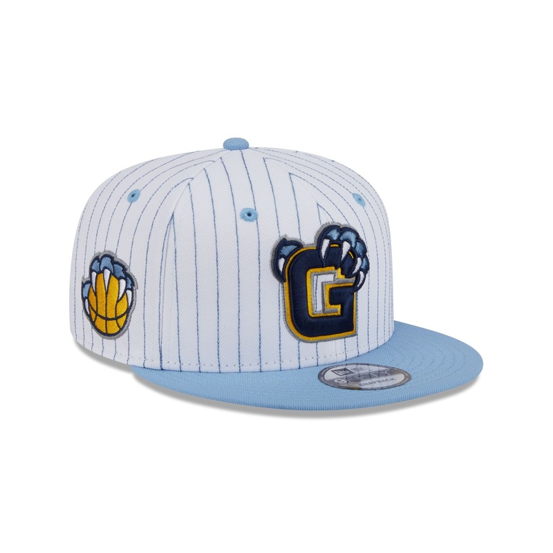 Memphis Grizzlies Deceptor Pinstripe 9FIFTY Snapback Hat One Size
