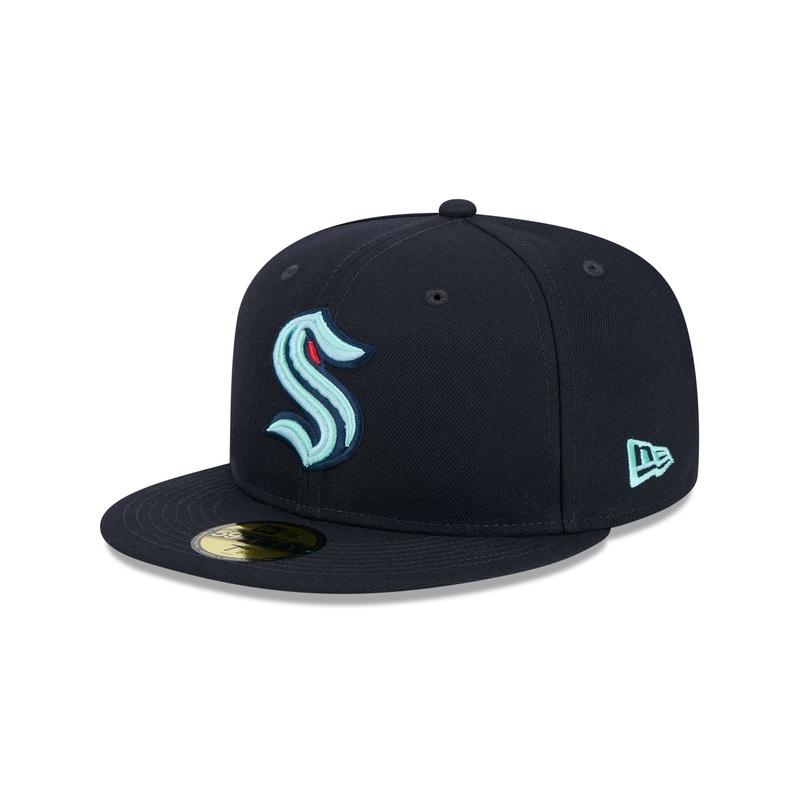 Seattle Kraken Team 59FIFTY Fitted Hat 7
