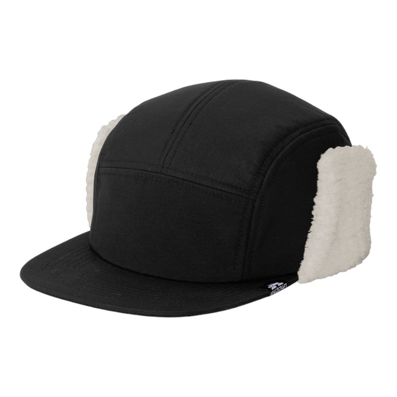 Spacecraft Fuzz Five-Panel Cap SPC7 Black