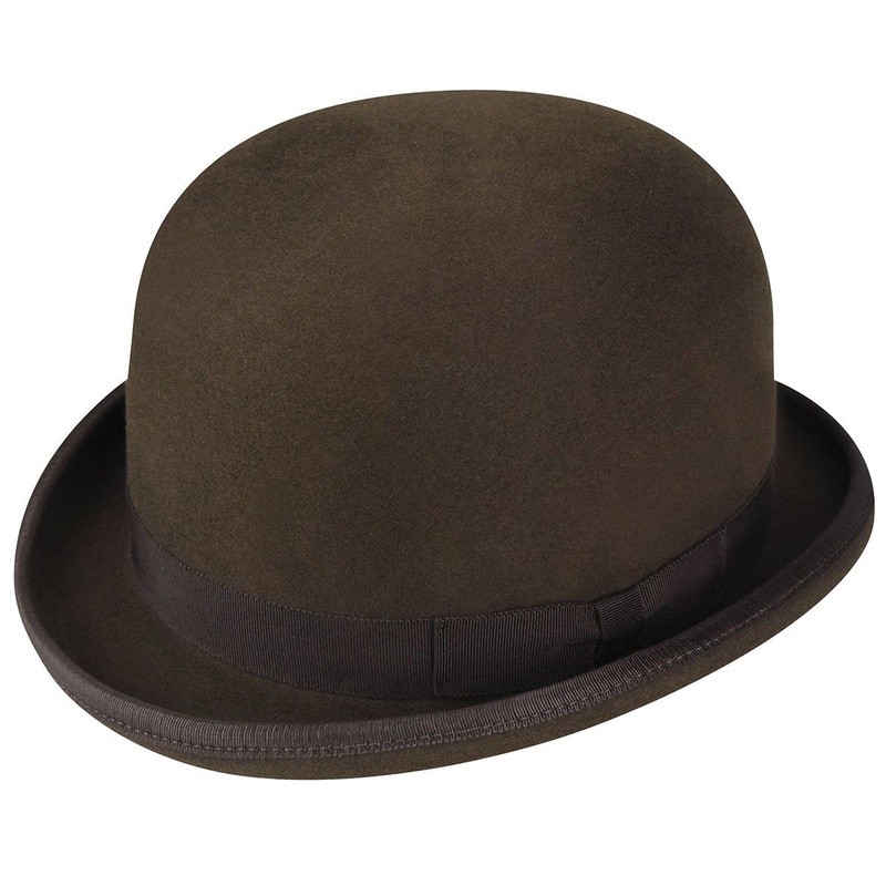 1890s Bollman Heritage Collection Bowler Chestnut S