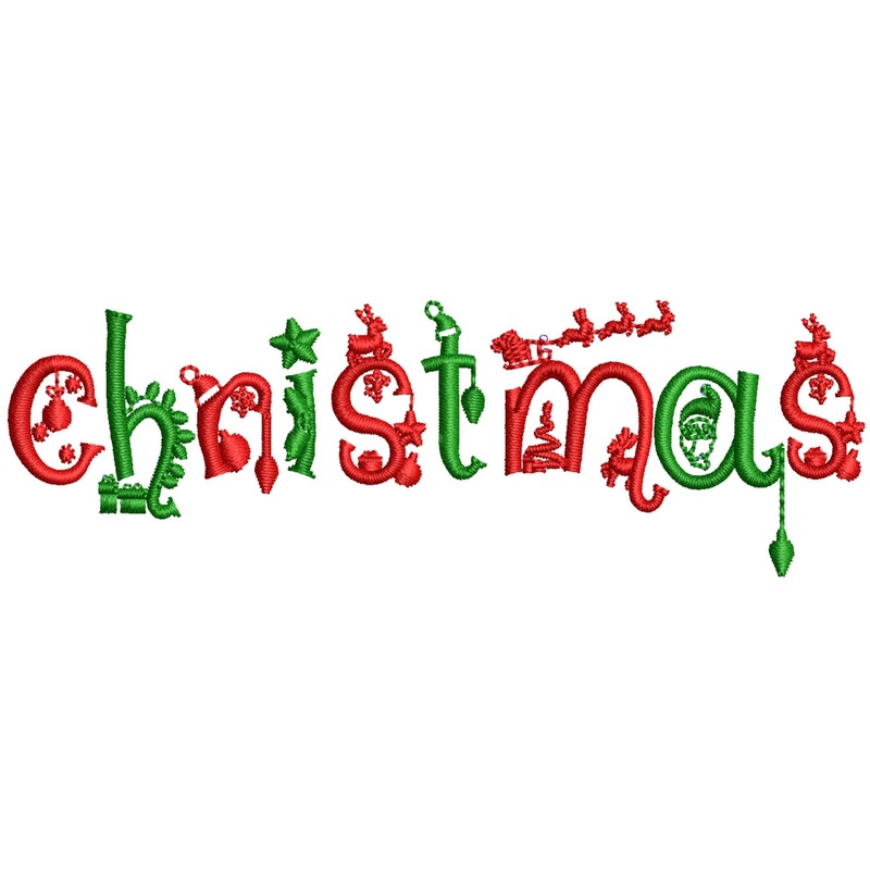 Artistic Christmas Logo Artistic Christmas Logo One Size