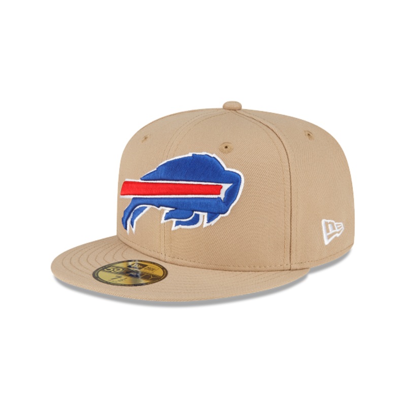 Buffalo Bills Camel 59FIFTY Fitted Hat 7