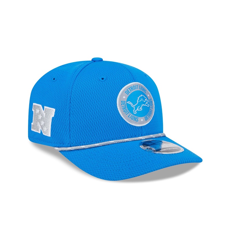 Detroit Lions 2024 Sideline 9SEVENTY Stretch-Snap Hat One Size